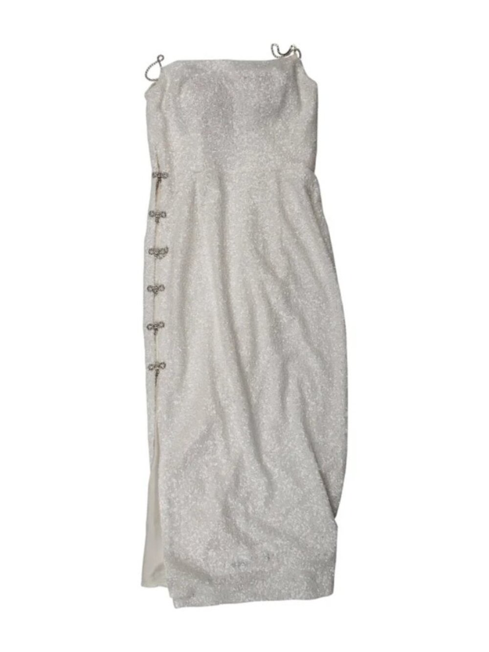 Markarian Square Neckline Midi Length Dress